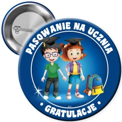 Przypinka Pasowanie na Ucznia