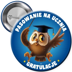Przypinka Pasowanie na Ucznia