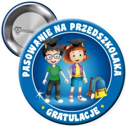 Przypinka Pasowanie na Przedszkolaka