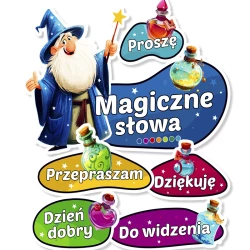 Dekoracja „Magiczne słowa”