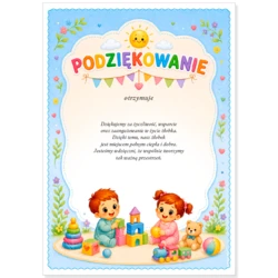 Podziękowanie Żłobek