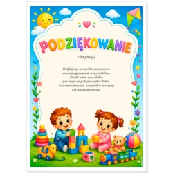 Podziękowanie Żłobek