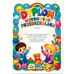 Dyplom Wzorowego Przedszkolaka