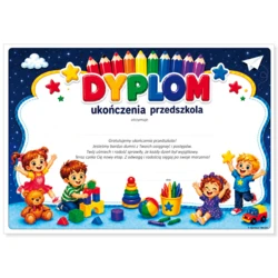 Dyplom Ukończenia Przedszkola