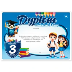 Dyplom Ukończenia Klasy Trzeciej