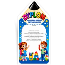 Dyplom Ukończenia Oddziału Przedszkolnego