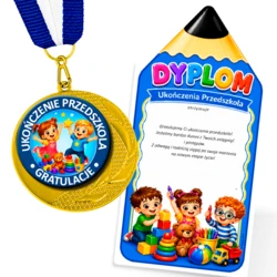 Prezent ukończenie przedszkola (medal)