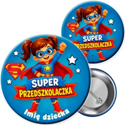 Przypinka Super Przedszkolaczki