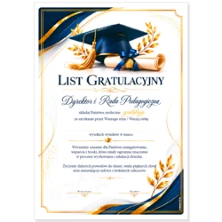 List Gratulacyjny dla rodziców