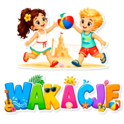 Dekoracja przedszkolna Wakacyjna Piłka