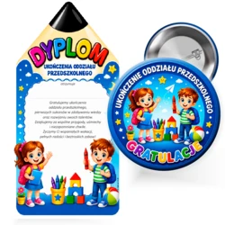 Prezent ukończenie oddziału (przypinka)