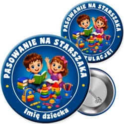 Przypinka Pasowanie na Starszaka