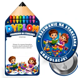 Prezent Pasowanie na Starszaka (Przypinka)