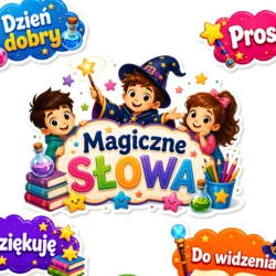 Dekoracja Szkolna Magiczne Słowa