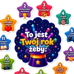 Dekoracja Szkolna To jest Twój rok żeby...