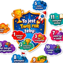 Dekoracja Szkolna To jest Twój rok żeby...