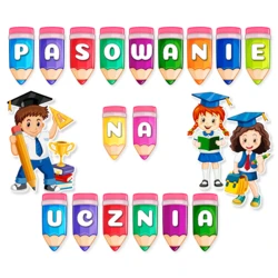 Dekoracja „Pasowanie na Ucznia”