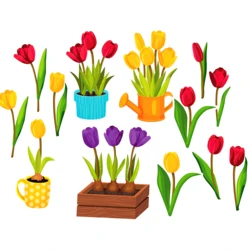 Dekoracje „Tulipany”