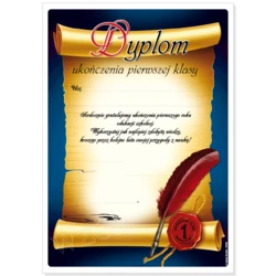 Dyplom Ukończenia 1 klasy