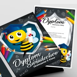 Dyplom Ukończenia 3 Klasy + Teczka