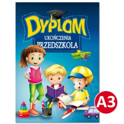 Dyplom Ukończenia Przedszkola A3