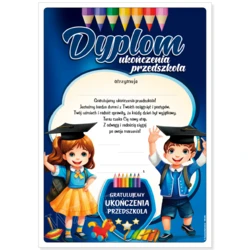 Dyplom Ukończenia Przedszkola