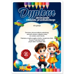 Dyplom Ukończenia Oddziału Przedszkolnego