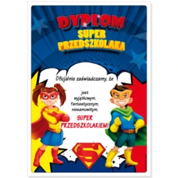 Dyplom Super Przedszkolaka