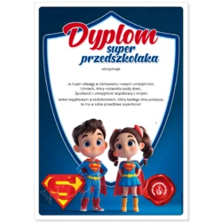 Dyplom Super Przedszkolaka
