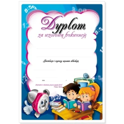 Dyplom za Wzorową Frekwencję