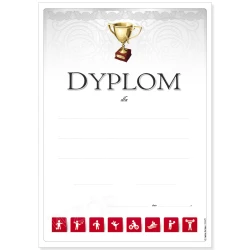 Dyplom Sportowy