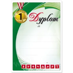 Dyplom Sportowy