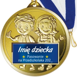 Medal Pasowanie na Przedszkolaka – Imienny
