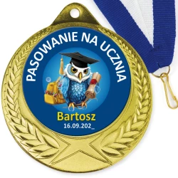 Medal Pasowanie na Ucznia – Imienny