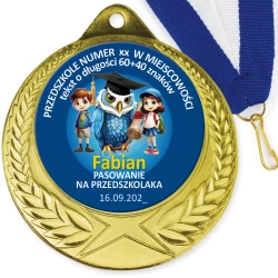Medal Pasowanie na Przedszkolaka – Imienny