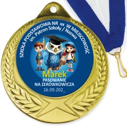Medal Pasowanie na Zerówkowicza – Imienny