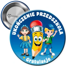 Przypinka Ukończenie Przedszkola