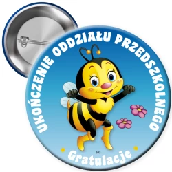 Przypinka Ukończenie Oddziału Przedszkolnego
