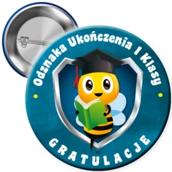 Przypinka Ukończenie 1 klasy