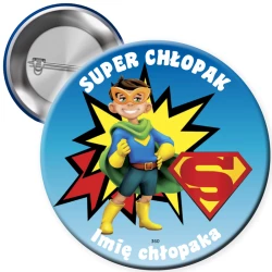 Przypinka Super Chłopaka