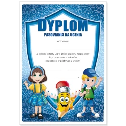 Dyplom Pasowanie na Ucznia