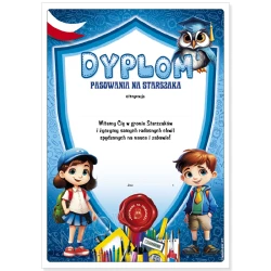 Dyplom Pasowanie na Starszaka