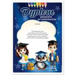 Dyplom Pasowanie na Zerówkowicza