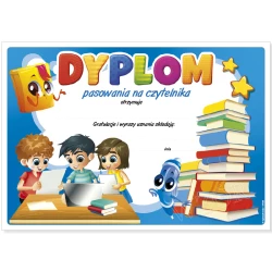 Dyplom Pasowanie na Czytelnika
