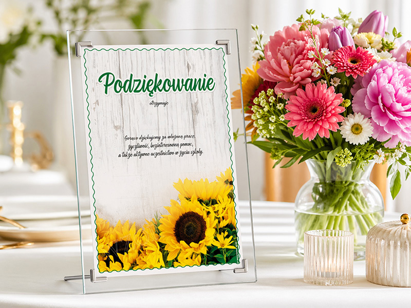 Podziękowanie dla nauczyciela DP-705 - najczęściej wybierany wzór przez kupujących